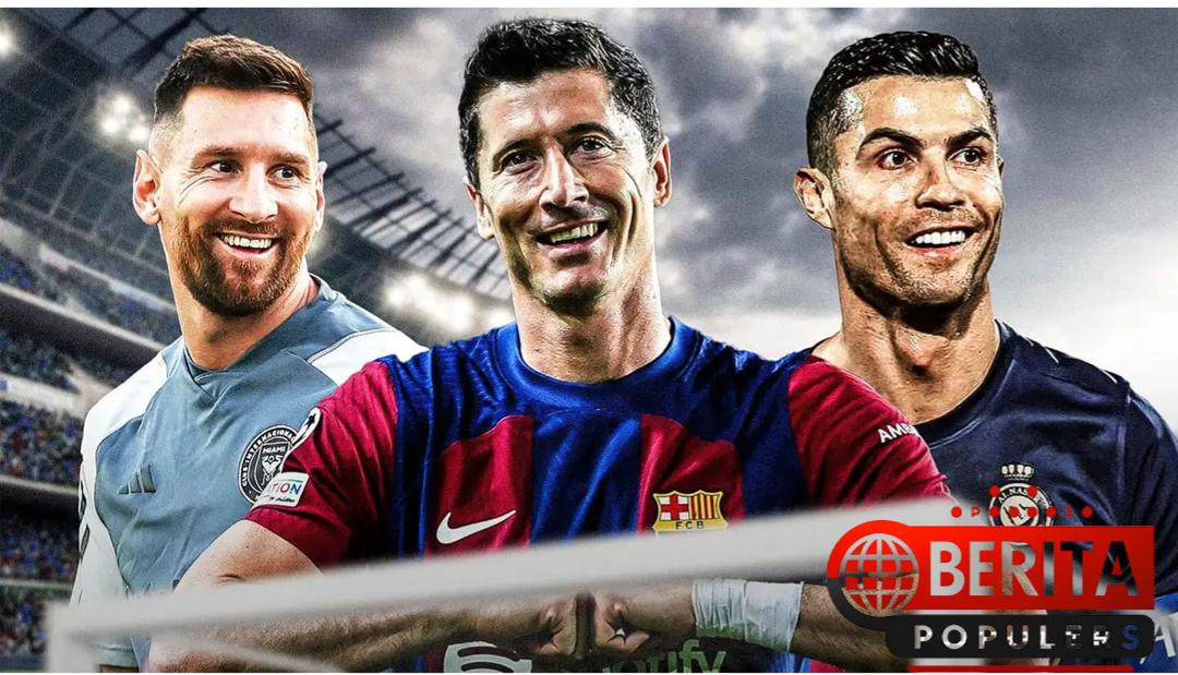 Robert Lewandowski capai Level Messi dan Ronaldo di Champions League