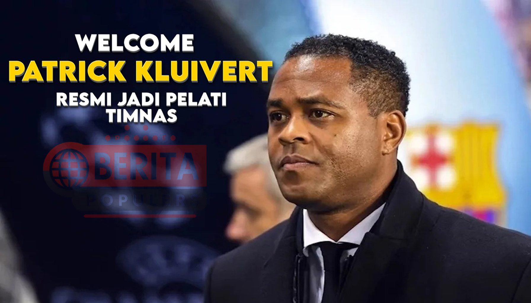 Patrick Kluivert Resmi Tiba di Indonesia, Siap Jadi Pelatih Baru Timnas Menggantikan Shin Tae-yong