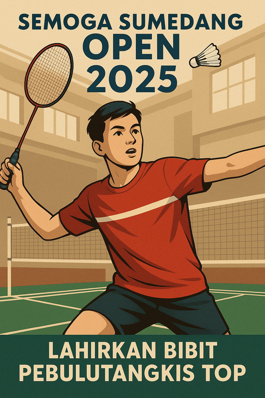 Semoga Sumedang Open 2025 Lahirkan Bibit Pebulutangkis Top’