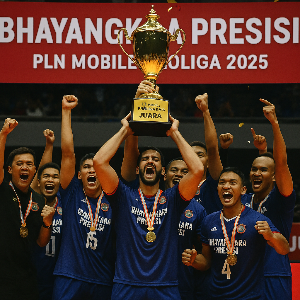 Hasil Grand Final PLN Mobile Proliga 2025: LaVani Kena Remontada, Bhayangkara Presisi Juara!